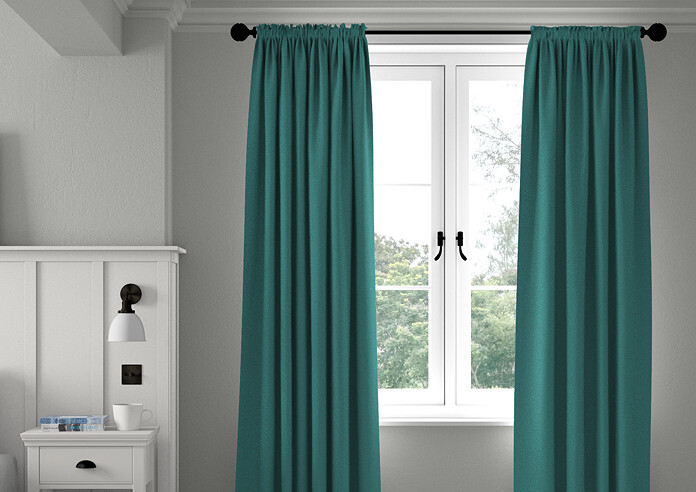 Sunningdale, Peacock - Made to Measure Curtains - Image 3